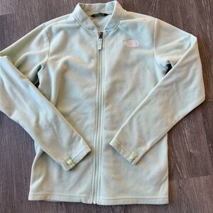 The North Face girls fleece zip up